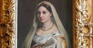 Woman with a Veil by Raphael