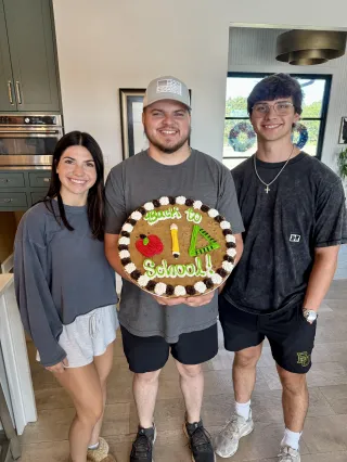 The Back-to-School Cookie Cake and the Ache of Letting Go