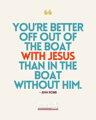 When God Calls You Out of the Boat: Stepping Into Faith When Comfort Isn’t Enough 🦋
