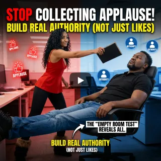 You Don't Have Authority. You Just Have Applause.