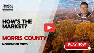 Morris County Real Estate Market Update: Home Prices, Inventory & Mortgage Rates (November 2025)