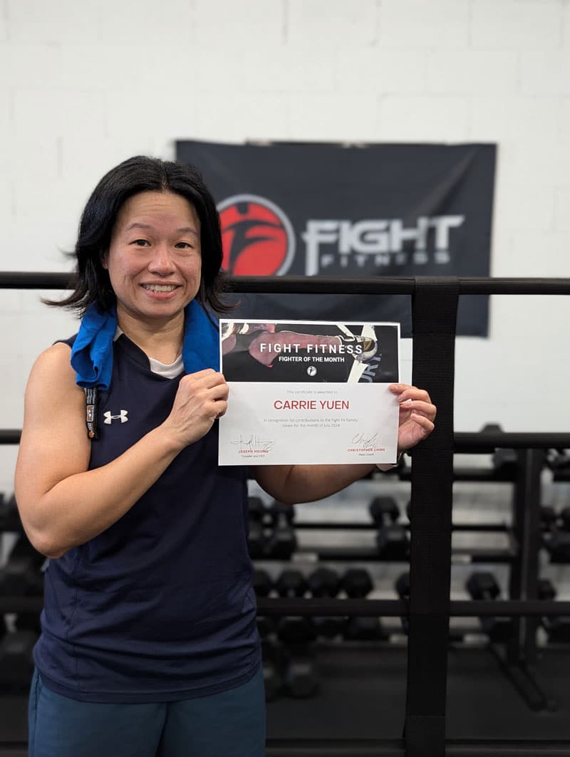 Fighter of the Month: Carrie