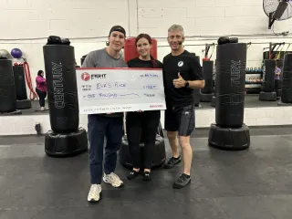 Fight Fitness Raises $1,000 for Eva’s Place: Supporting Black Youth and Fighting Homelessness