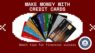 Make money using credit cards
