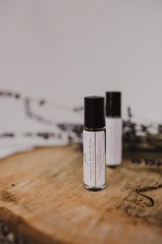 Soothe the Ache Naturally: Herbal Oil Infusions & My Favorite Headache Roller Blend