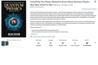 Big News: My Quantum Physics Book is Finally Here!