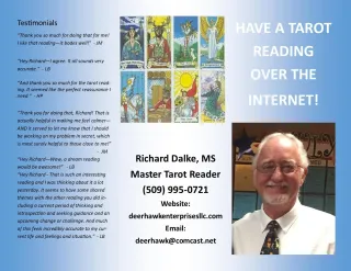 Tarot Reading Brochure