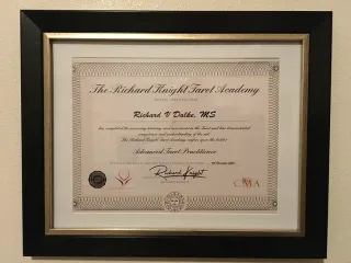 Tarot Academy Certificate