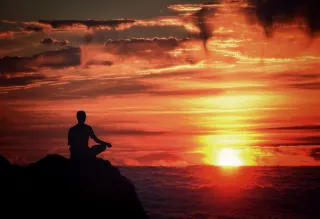 Going deeply within meditation