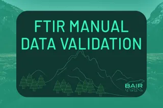 FTIR Manual Data Validation