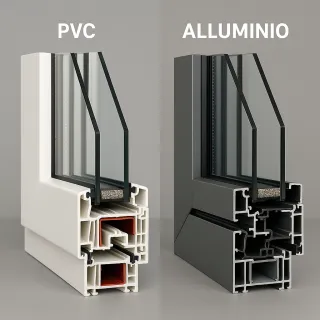 Serramenti in PVC o Alluminio?
