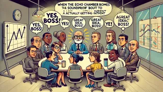 When an Echo Chamber Becomes a Soundproof Booth
