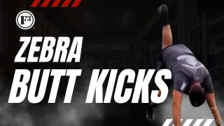 Zebra Butt-Kicks