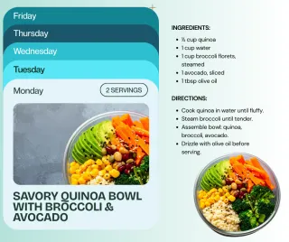 Healthy Quinoa Bowl Recipe for Monday Meals