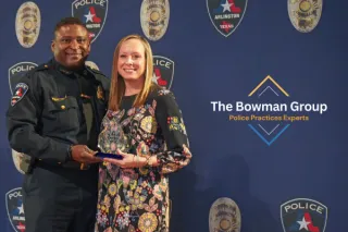 Arlington Police Honor Davis with Award