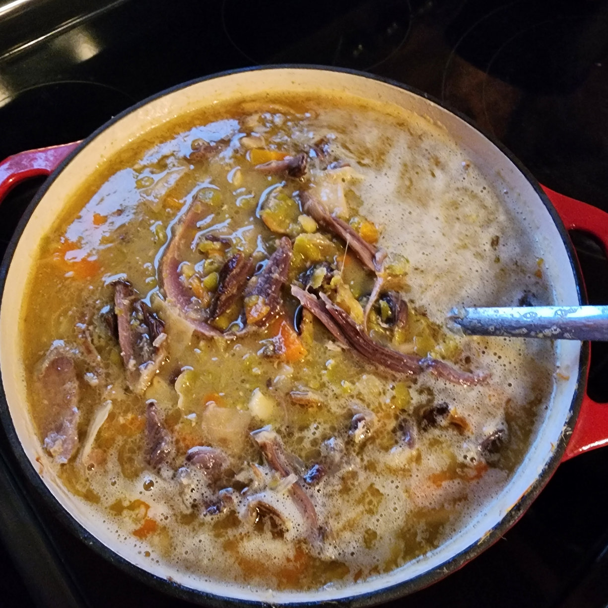 Split Pea Soup with Smoked Ham Hock