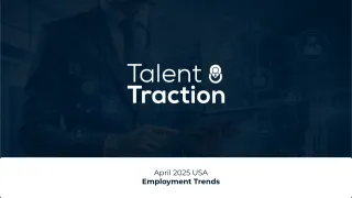 Employment Update: April Job Gains Moderate While Unemployment Holds Steady
