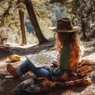 Seasonal Mandala Coloring: Connecting with Nature’s Rhythms