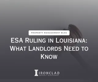 ESA Ruling in Louisiana: What Landlords Need to Know