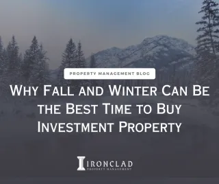 Why Fall and Winter Can Be the Best Time to Buy Investment Property
