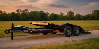 What Can You Haul With A 14K Tilt Deck Car Trailer In Omaha?