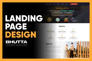 Designing Minaret Building Company’s Landing Page: Crafting a Digital Foundation for Success