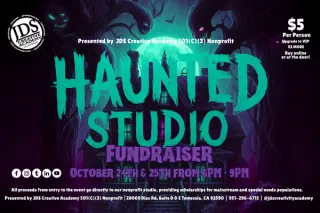 Haunted Studio Is HERE! Why This Fundraiser Is More Than Just Scares