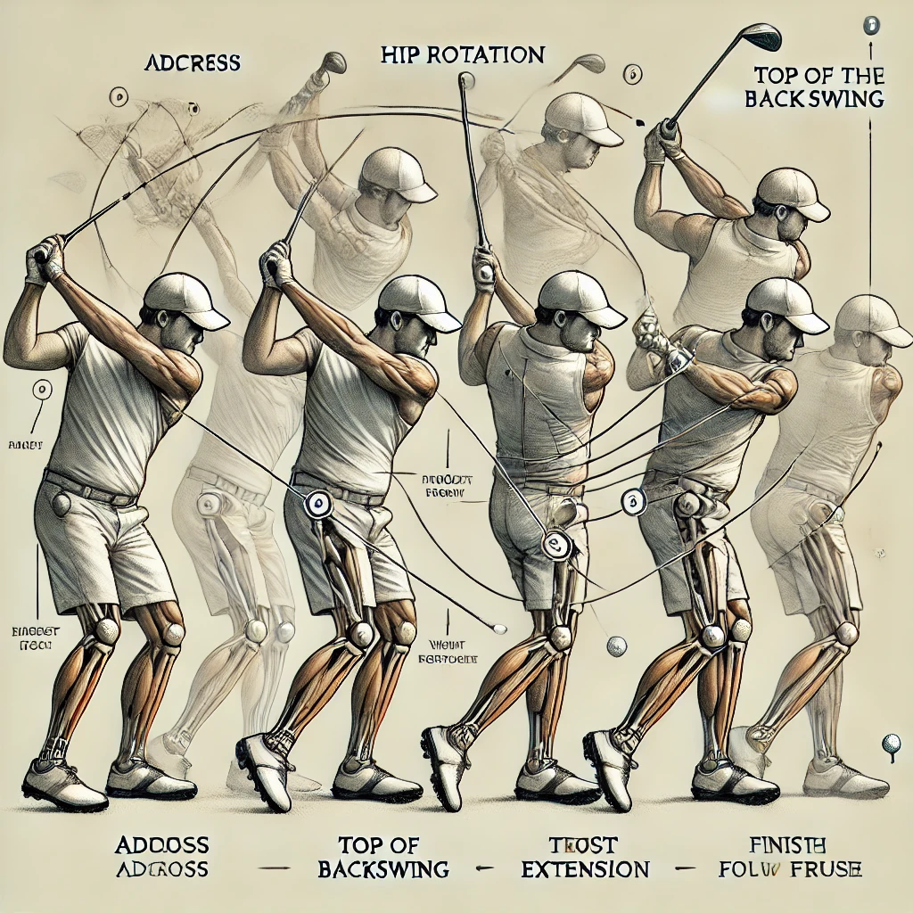The Kinematic Sequence of a Golf Swing