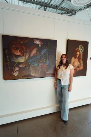 Layers of Strength: How Katinka Van Dyk Paints the Invisible