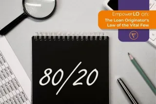 The Loan Originators Law of the Vital Few