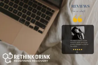Trustpilot Reviews Supporting Rethink Drink’s Sinclair Method Journey