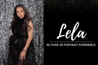Lela L's 40 over 40 Portrait Experience