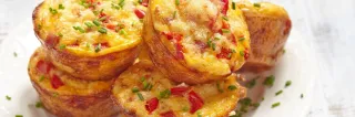 Easy Ham & Cheese Muffin Recipe