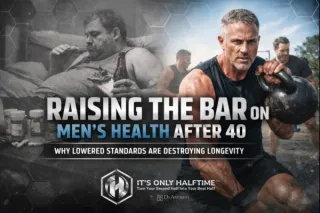Raising the Bar on Men’s Health After 40: Why Lowered Standards Are Destroying Longevity