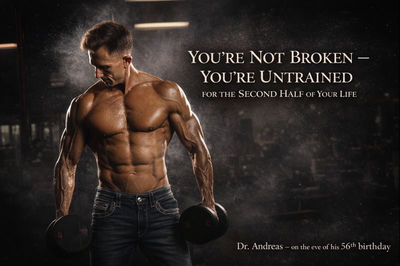 You’re Not Broken — You’re Untrained for the Second Half of Your Life