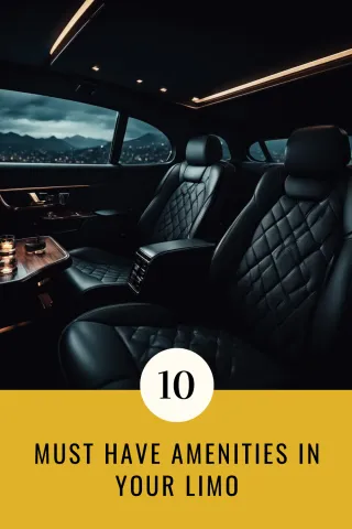 10 Must-Have Amenities in a Luxury Limo