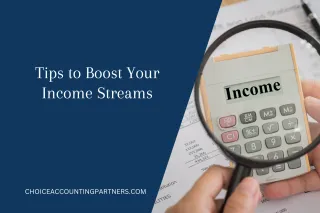 Tips to Boost Your Income Streams