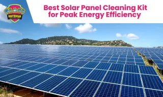 Keep Your Solar Panels Clean for Peak Performance with the Right Solar Panel Cleaning Kit