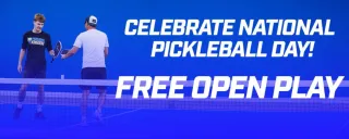 Celebrate National Pickleball Day at Pickleball Kingdom Centerville with FREE Play All Day!