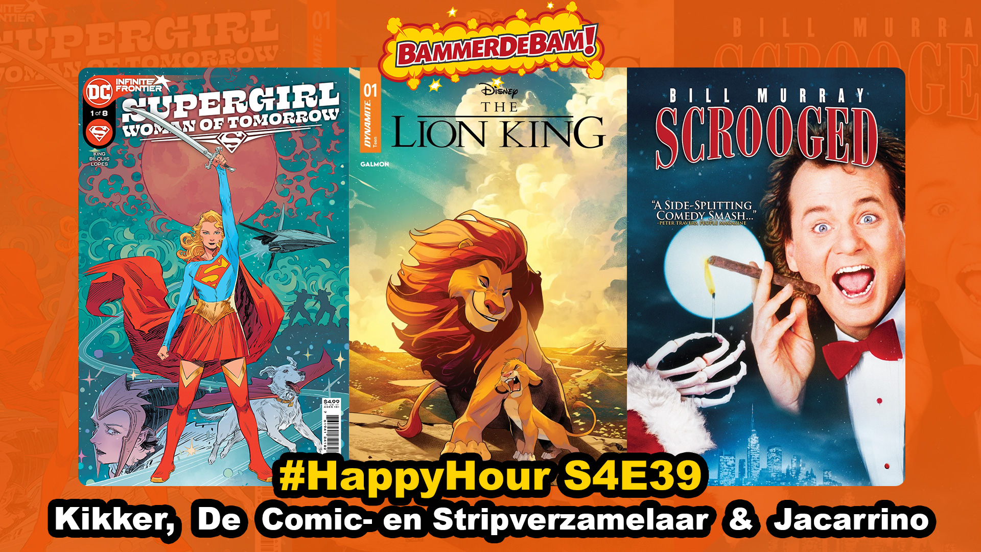 GeekTerugblik 2025& Supergirl, Scrooged, Lion King + Wolverine#HappyHour S4E39