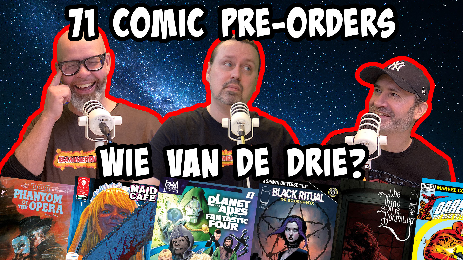 71 COMICS?! Dit zijn onze PRE-ORDERS voor december 2025