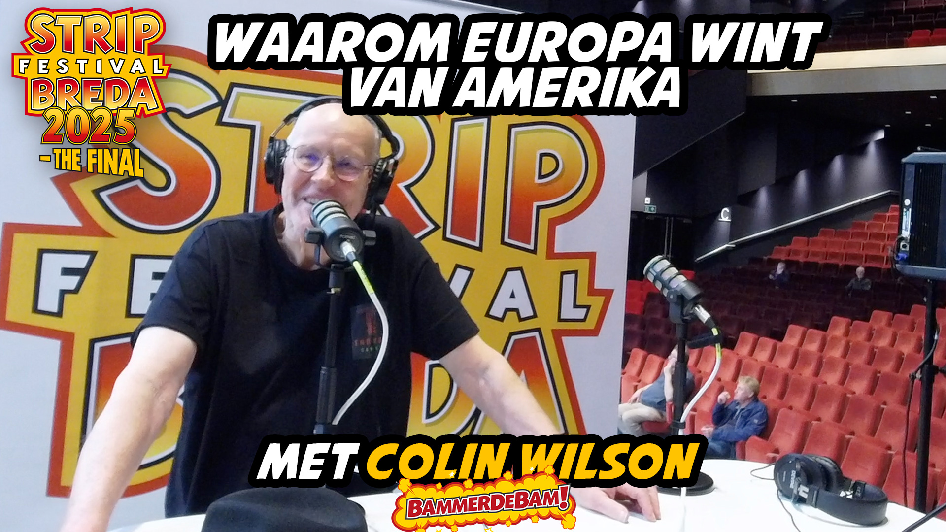 Colin Wilson over Blueberry, Europa en waarom superhelden niets voor hem zijn
