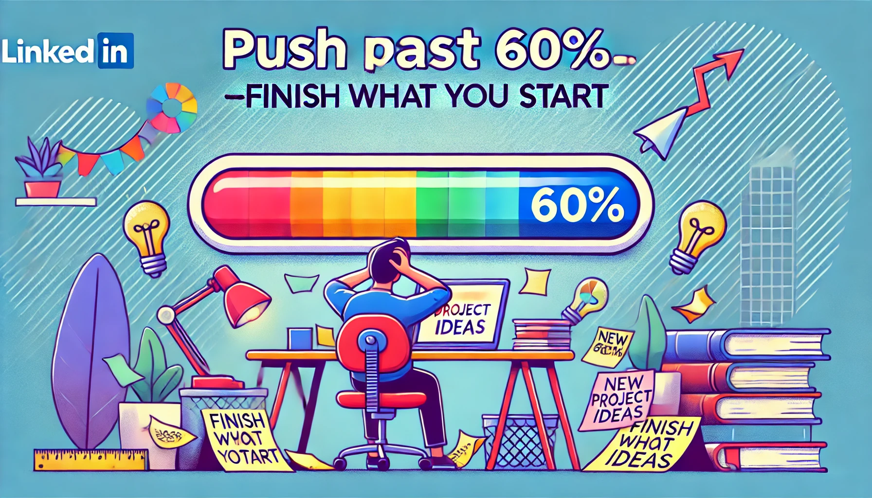 Getting Past 60% Done (To Actually Done)