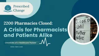 2200 Pharmacies Closed: A Crisis for Pharmacists and Patients Alike