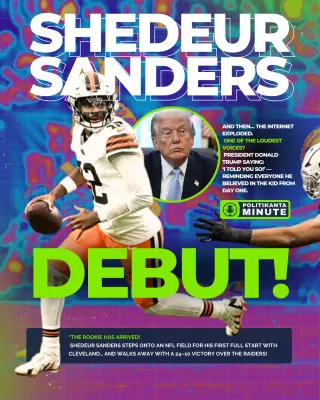 Trump Praises Shedeur Sanders After Browns Debut: “I Told You So!”