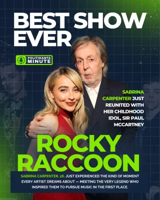 Sabrina Carpenter Reunites With Paul McCartney Backstage — A Full-Circle Moment 20 Years in the Making