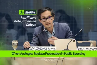 Insufficient Data’: When Apologies Replace Preparation in Public Spending