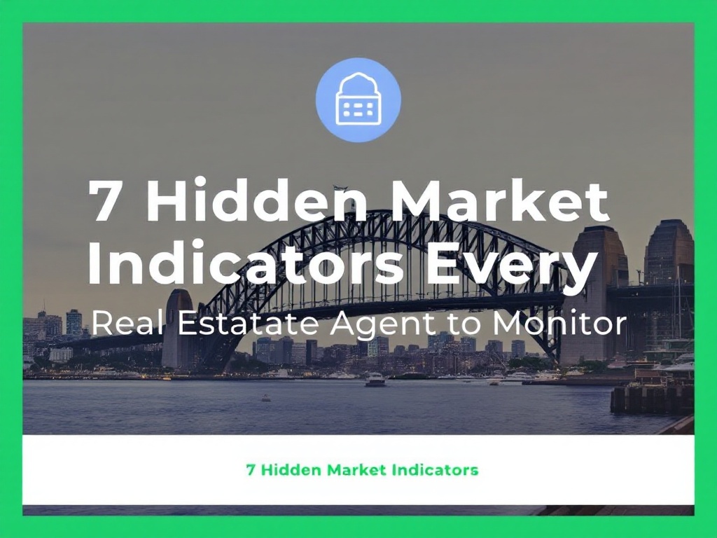 7 Hidden Market Indicators Every Real Estate Agent Should Monitor