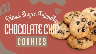 Blood Sugar Friendly Chocolate Chip Cookies (Almond Flour, No Refined Sugar)