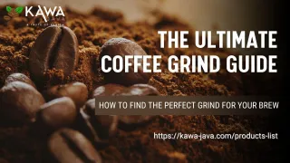 Master Your Coffee Game: A Complete Guide to Grind Sizes and Brewing Perfection